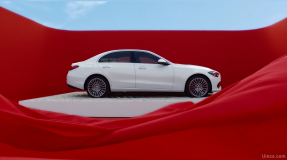 Mercedes benz c-class 4K wallpaper